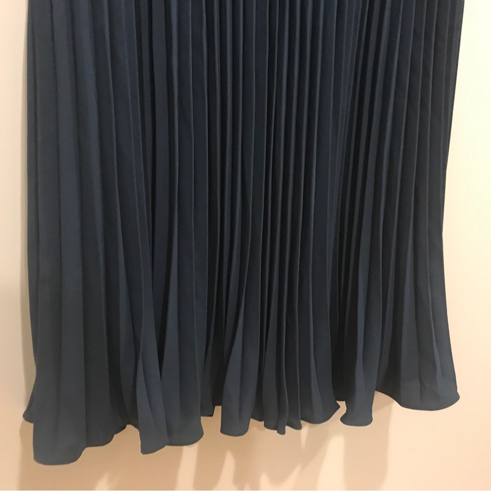 Grace Karin Pleated Chiffon A-line Swing Midi Skirt (2XL) - Picture 5 of 10